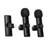 Borofone Lavalier wireless microphone BFK16A Winner Lightning black - 2 pack