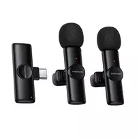Borofone Lavalier wireless microphone BFK16A Winner Type C black - 2 pack