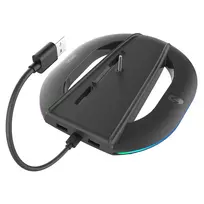 ipega P5S035SAH Vertical Stand (2xUSB-A) with RGB for PS5 Slim/PS5 Pro, Black