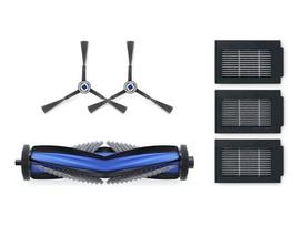 Ecovacs Deebot T50 Max Family roboto siurblio priedų rinkinys