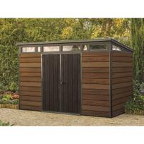 Sandėliukas Keter Signature Pent 11x7 Walnut Brown