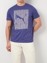 PUMA Vyriški marškinėliai trumpomis rankovėmis, GRAPHICS PUMA WORDING TEE