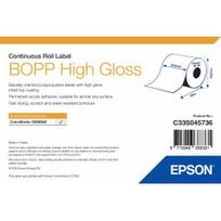 OEM ištisinė BOPP etikečių juosta Epson C33S045736, 203mm x 68m