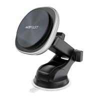 Acefast D42 Magnetic Dashboard Mount with Wireless Charger, MagSafe Compatible – juodos spalvos