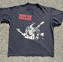 RETAS! Grand Funk Railroad Tour Retro Marškinėliai Medvilniniai Unisex Marškinėliai S-5XL Unisex Marškinėliai M gray
