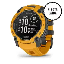 Garmin Instinct 3 - 50 mm SOLAR Saulės geltonos spalvos