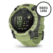 Garmin Instinct 3 - 50 mm AMOLED Paparčio žalios spalvos