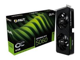 Graphics Card|PALIT|NVIDIA GeForce RTX 5060|8GB|GDDR7|128 bit|PCIE 5.0 16x|Dual Slot Fansink|1xHDMI|3xDisplayPort|NE75060S19P1-GB2063D