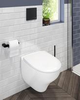 Pakabinamas unitazas Gustavsberg Nautic 1530, GB1115300R1040, su Hygienic Flush funkcija, su softclose dangčiu