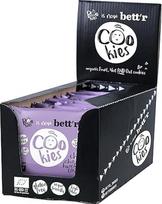 "Bett'r Choc Chip & Hazelnut Vegan Biscuits", atskirai supakuoti, 100 % ekologiški, be glitimo, be pridėtinio cukraus, 18 x 40 g