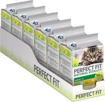 "PERFECT FIT Adult 1+ Premium" drėgnas ėdalas katėms - 36 x 50 g porcijinis maišelis - su vištiena ir kalakutiena - drėgnas ėdalas katėms - be grūdų