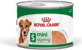 "Royal Canin Mini Ageing 8+" | 12 x 195 g | Visavertis maistas mažiems vyresniems ir senjorams (iki 10 kg) | Nuo 8 metų | Gali pagerinti šuns sveikatą