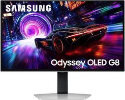 "Samsung Odyssey OLED G81SF" 27 colių 4K QD-OLED žaidimų monitorius, UHD, 3840 x 2160, 240 Hz, 0,03 ms (G/G), "AMD FreeSync Premium Pro", suderinamas su "G-Sync", "Burn Protection Safeguard+", neakinantis, LS27FG814SUXEN