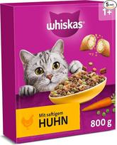 "Whiskas Adult 1+" sausas ėdalas - sausas ėdalas suaugusioms katėms - vištiena - 5 x 800 g