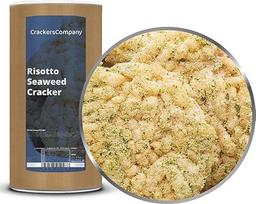 1 x 200 g Ryžių krekeris Risotto Jūros dumbliai su dumblių lapais Jūros dumblių užkandis Vegetariškas veganiškas Be laktozės Be glitimo