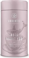ANKERTEE Nuts About You | Vaisių arbata su cinamonu ir obuoliais | Skonis kaip degintų migdolų | 150 g skardinėje | Palaidos arbatos | Ankerkraut | Arbata maždaug 50 puodelių | Švelnus riešutų skonis
