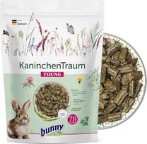 bunny Nature KaninchenTraum Young - pilnas pašaras nykštukiniams triušiams iki 6 mėn. amžiaus - maistas triušiams su 63 išskirtiniais augalais ir žolelėmis - 1,5 kg