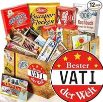 DDR dovanų dėžutė tėčiui - saldumynų dėžutė su produktais iš VDR