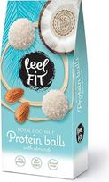 feel FIT Kokosiniai šokoladukai su migdolais, be cukraus, 17% baltymų, 63 g