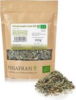 FRISAFRAN Ekologiškas imbiero ir citrinos užpilas 100 g | Priešuždegiminis preparatas | Natūralūs ingredientai | Vitaminai | Virškinimo užpilas | Antioksidantas | Imbiero citrinų arbata | Imbiero arbata | Citrinų arbata | Arbata