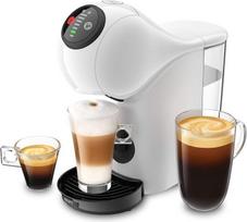 NESCAFÉ Dolce Gusto Krups Genio S Basic kompaktiškas kapsulinis kavos aparatas, 15 barų slėgis, 0,8 litro talpa, "Eco" režimas, automatinis kalkių šalinimo įspėjimas, baltas, KP2431