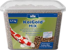 Söll GmbH KoiGold Mix Visavertis maistas visoms Koi Koi Koi Fish Food Sodo tvenkinys