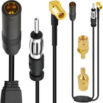 DAOKAI DAB Splitter, AM/FM + DAB Antenna Splitter Car Radio