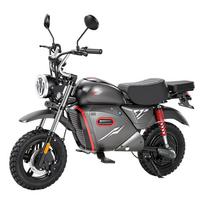 Elektrinis dviratis iScooter Y18 2000W pikinės galios variklis Pilnai amortizuojamas E-dviratis 48V 20AH 15 x3.0  padanga Dvigubas diskinis stabdys Maksimali apkrova 150 kg