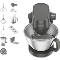 Kenwood Multi Tasker, 1000 W, pilkas - Virtuvinis kombainas