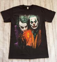NAUJAS- Džokerio- Heath Ledger & Joaquin Phoenix - MARŠKINĖLIAI Unisex marškinėliai XXXXL