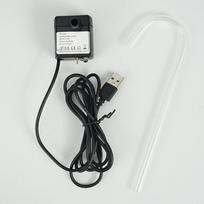 1 Rinkinys USB vandens siurblys akvariumas žuvų tvenkinys mini cirkuliacinis siurblys vandens siurblys mažas tylus panardinamas siurblys alpinariumas vandens fontanas 23CM balta