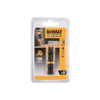 DT70533T DeWALT Torsion T20 50 mm 2vnt. antgalių rinkinys