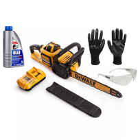 DCM575X1 DeWALT FLEXVOLT grandininis pjūklas (1x9.0 Ah) + DOVANOS!
