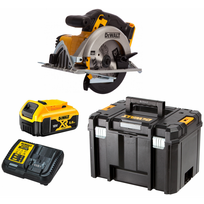 DCS391P1 DeWALT 18V diskinis pjūklas (1x5.0 Ah)