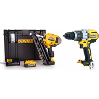 DCN692P2K DeWALT 18V 2 greičių viniakalė  + DCD996N suktuvas-gręžtuvas