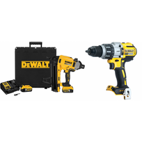 DCN890P2 DeWALT 18V viniakalė betonui + DCD996N suktuvas-gręžtuvas