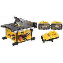 DCS7485Y2 DeWALT FLEXVOLT 54V išilginio pjovimo staklės (2x12.0 Ah)