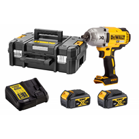 DCF899M2 DeWALT 18V smūginis veržliasukis (2x4.0 Ah)