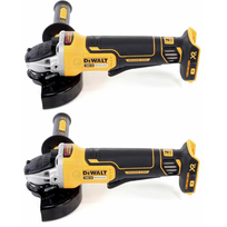 2 x DCG406N DeWALT 18V kampinis šlifuoklis