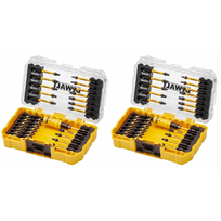 2 x DT70745T DeWALT 31 vnt. sukimo antgalių rinkinys