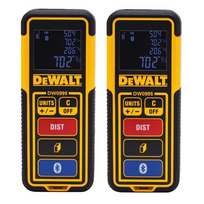 2 x DW099S DeWALT lazerinis atstumų matuoklis