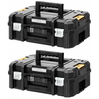 2 x DWST1-70703 DeWALT TSTAK II įrankių dėžė