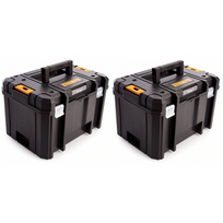 2 x DWST1-71195 TSTAK VI DeWALT įrankių dėžė