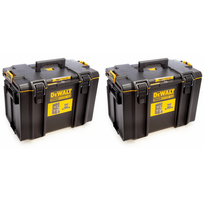 2 x DWST83342-1 DeWALT TOUGHSYSTEM 2.0 DS400 didelė dėžė
