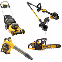 DeWALT FLEXVOLT 18V/54V sodininko rinkinys (DCM575N + DCMW564N + DCM5713N + DCM572N)