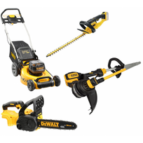 DeWALT 18V sodininko rinkinys (DCMW564N + DCMST561N + DCM565N + DCM563PB)