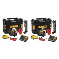 2 x DCE089D1R DeWALT kryžminių linijų lazeris