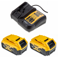DCB112P2 DeWALT baterijų ir kroviklio rinkinys (2x5.0 Ah)