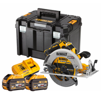 DCS573X2 DeWALT 18V FLEXVOLT ADVANTAGE diskinis pjūklas 190 mm (2x9.0 Ah)