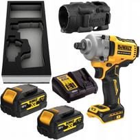 DCF891P2G DeWALT 18V smūginis veržliasukis (2x5.0 Ah)